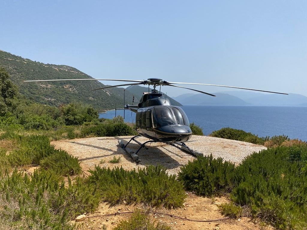 Mykonos Helicopter Tour 60min Private