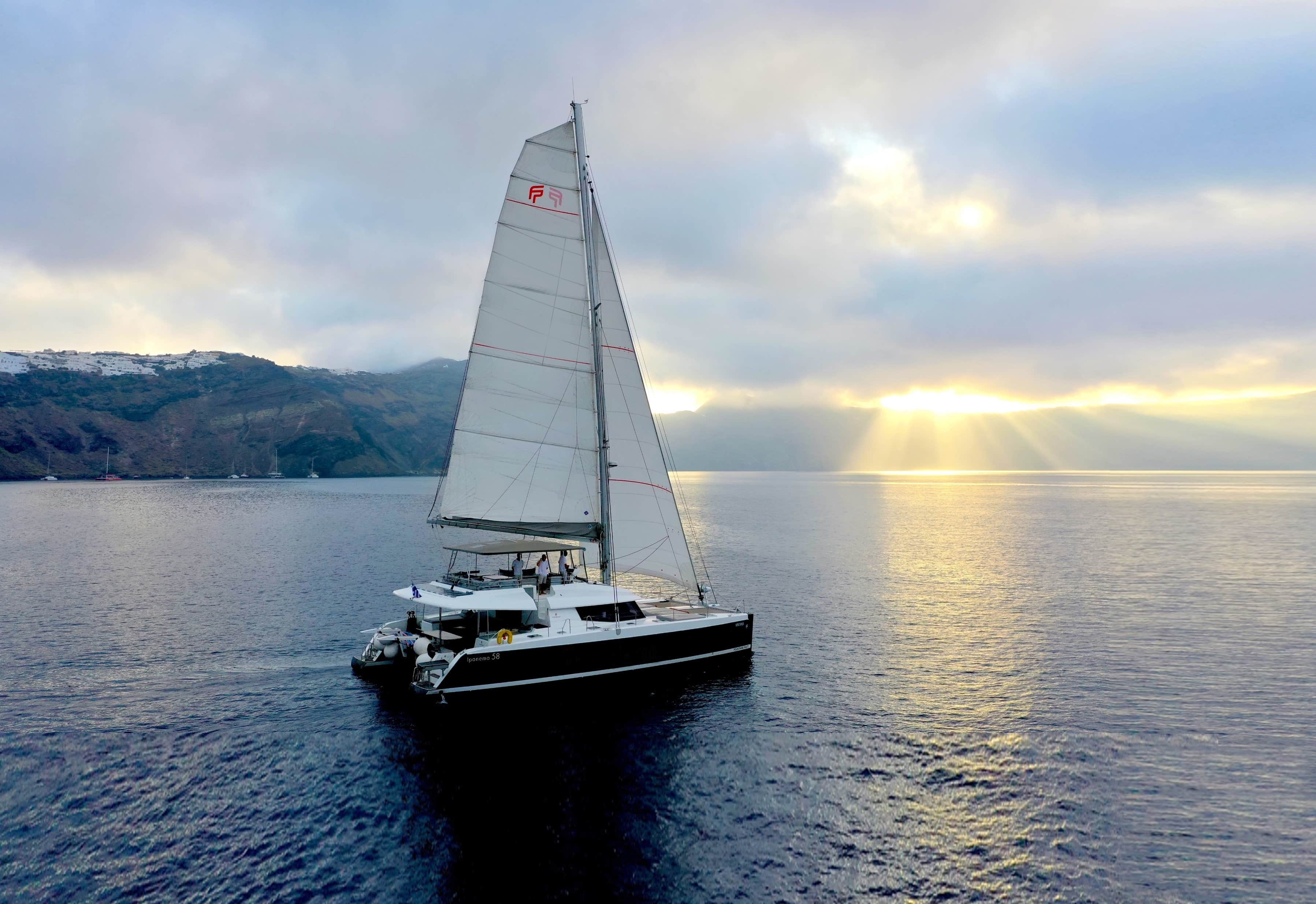 Santorini, Sailing Cruise, Caldera Diamond Cruise