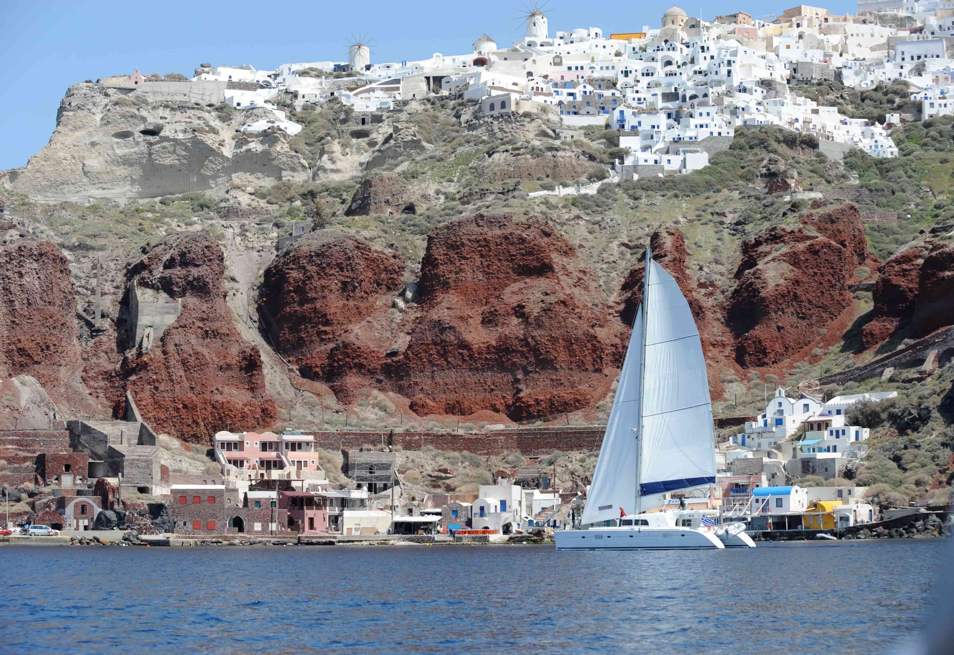 Santorini Sailing Cruise, Caldera Gems