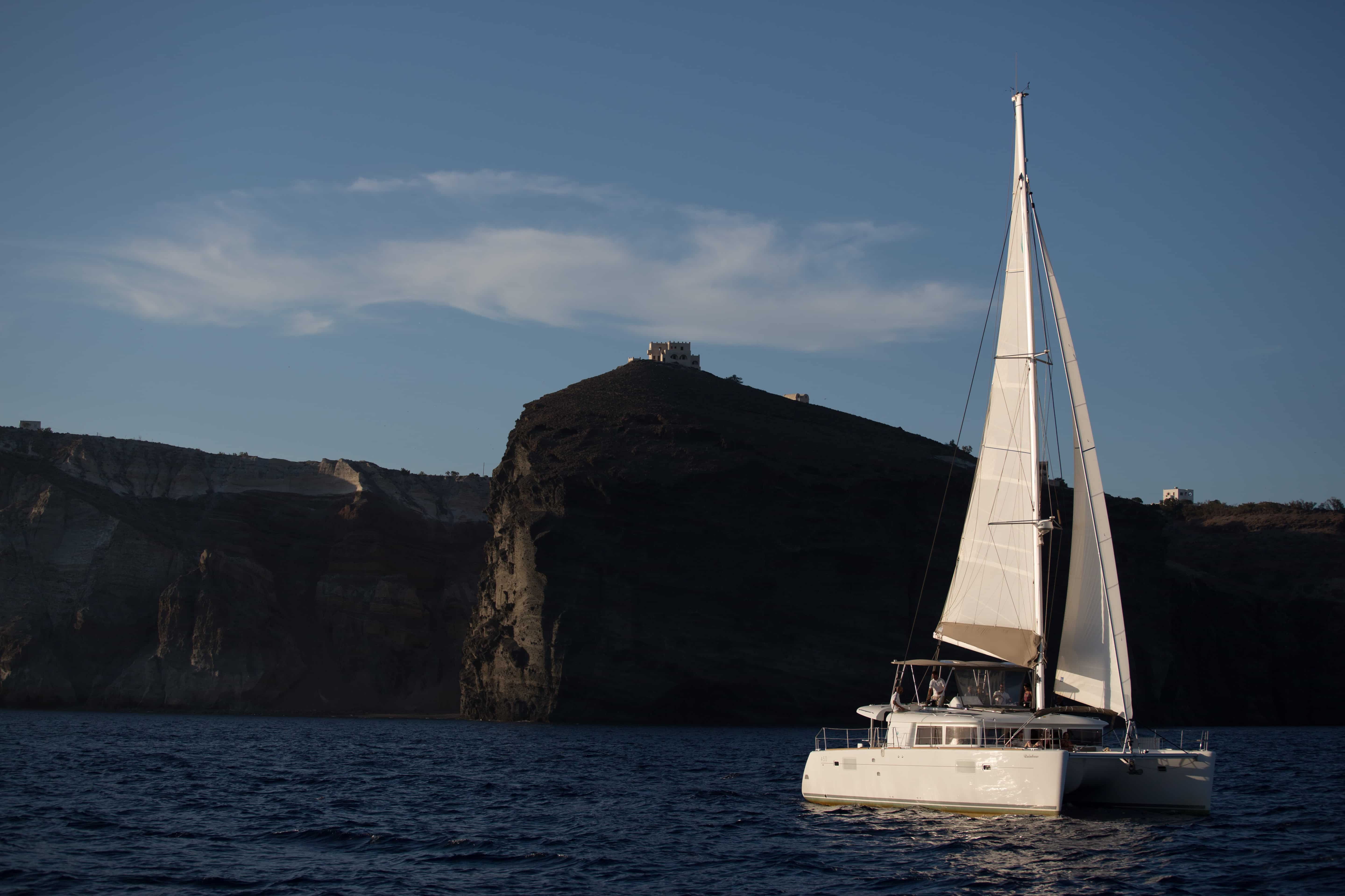Santorini, Sailing Cruise, Caldera Gold