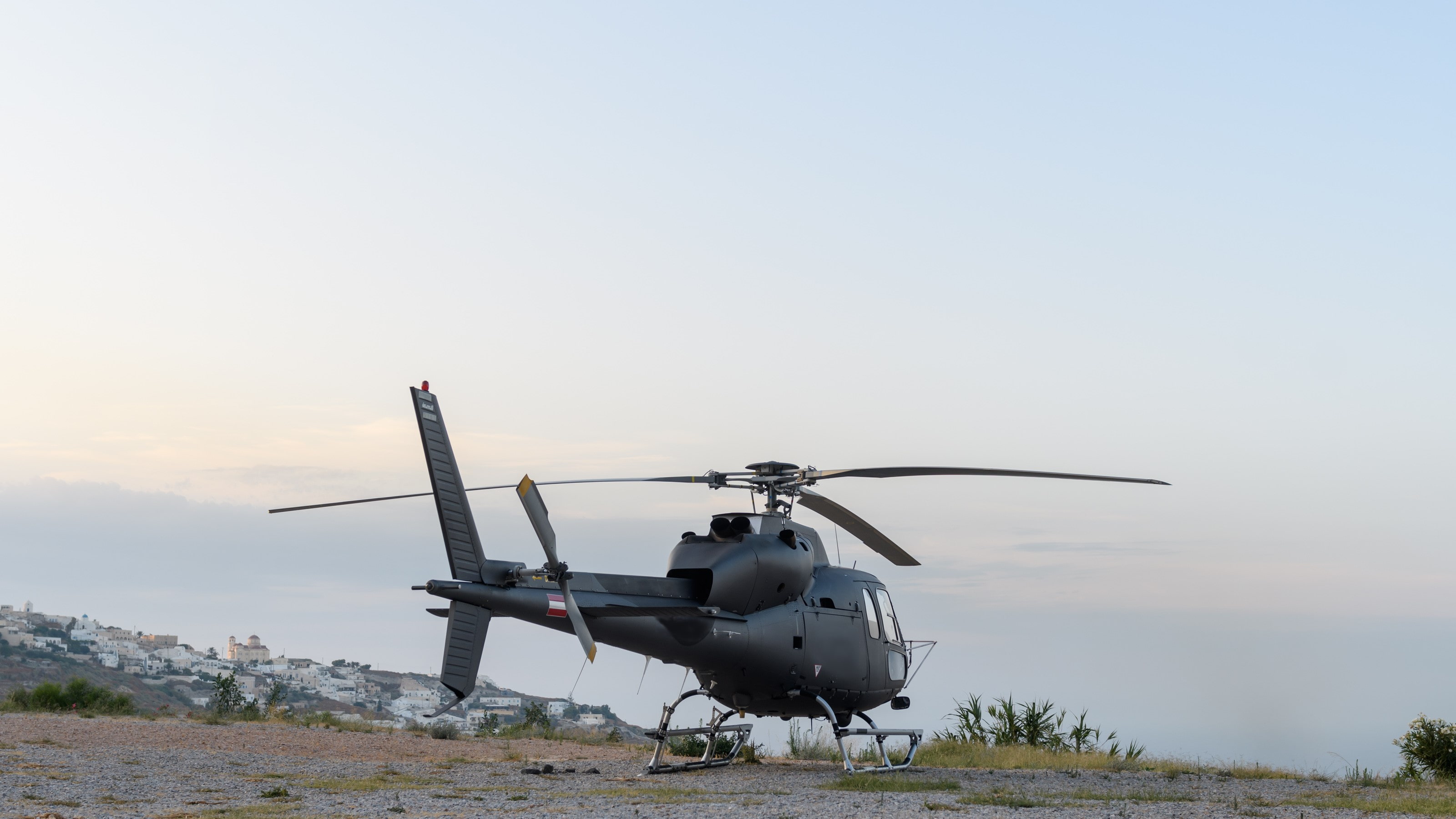 Santorini Helicopter Tour 30min Private