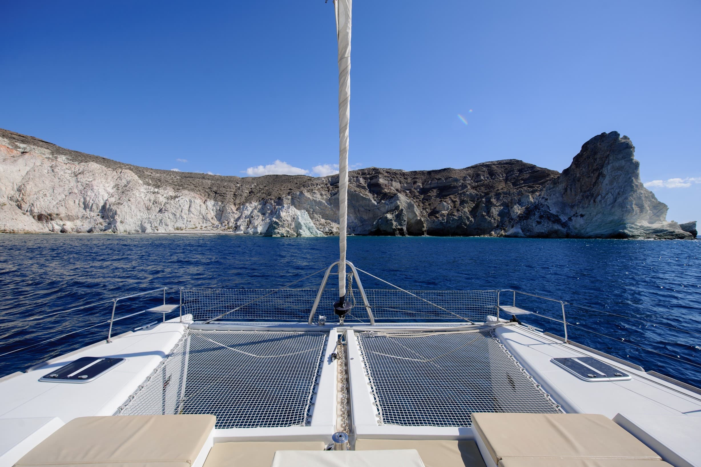 Santorini Sailing Private Cruise, Lagoon 500