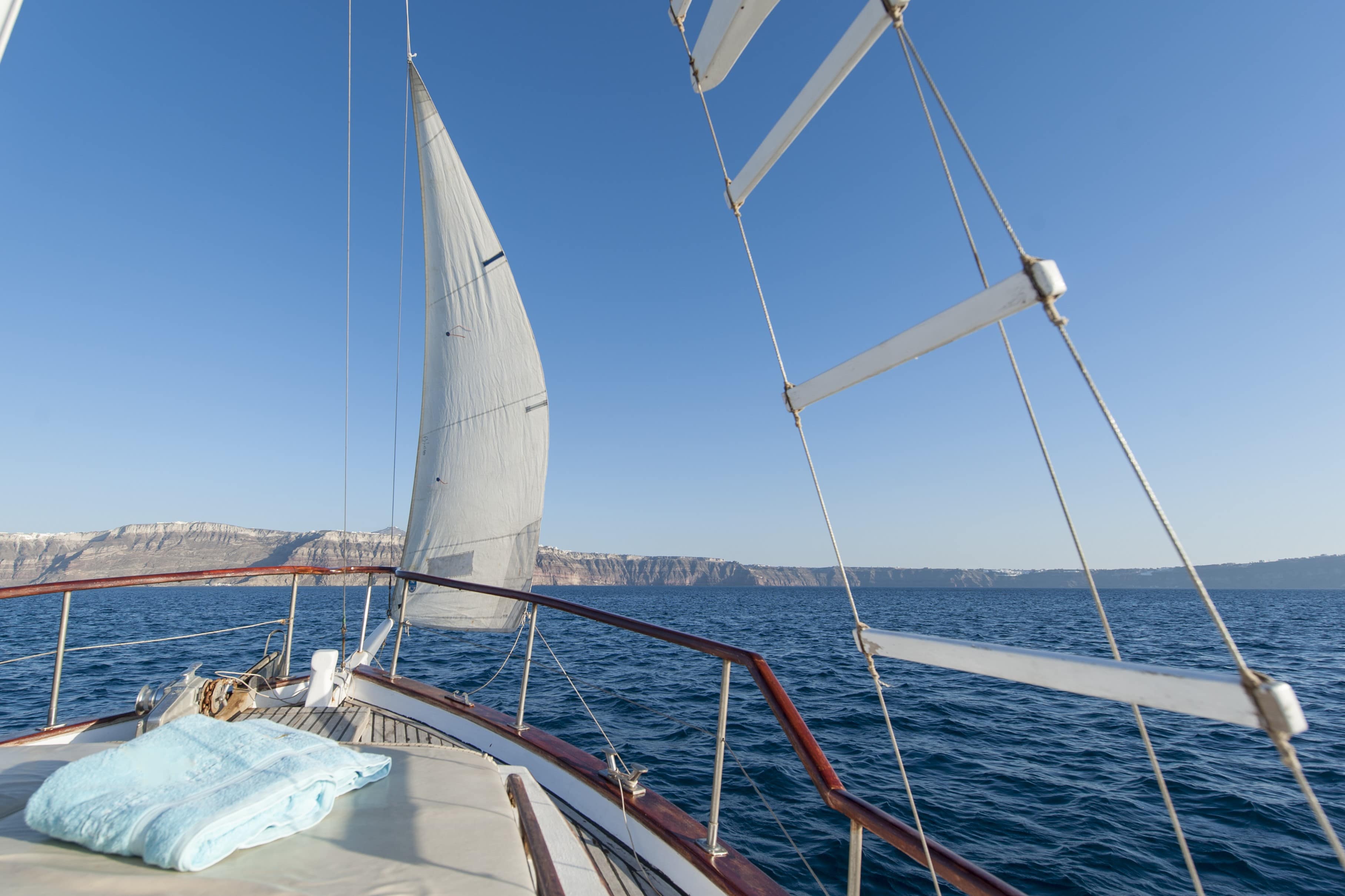 Santorini Sailing Cruise, Traditional Kaiki 