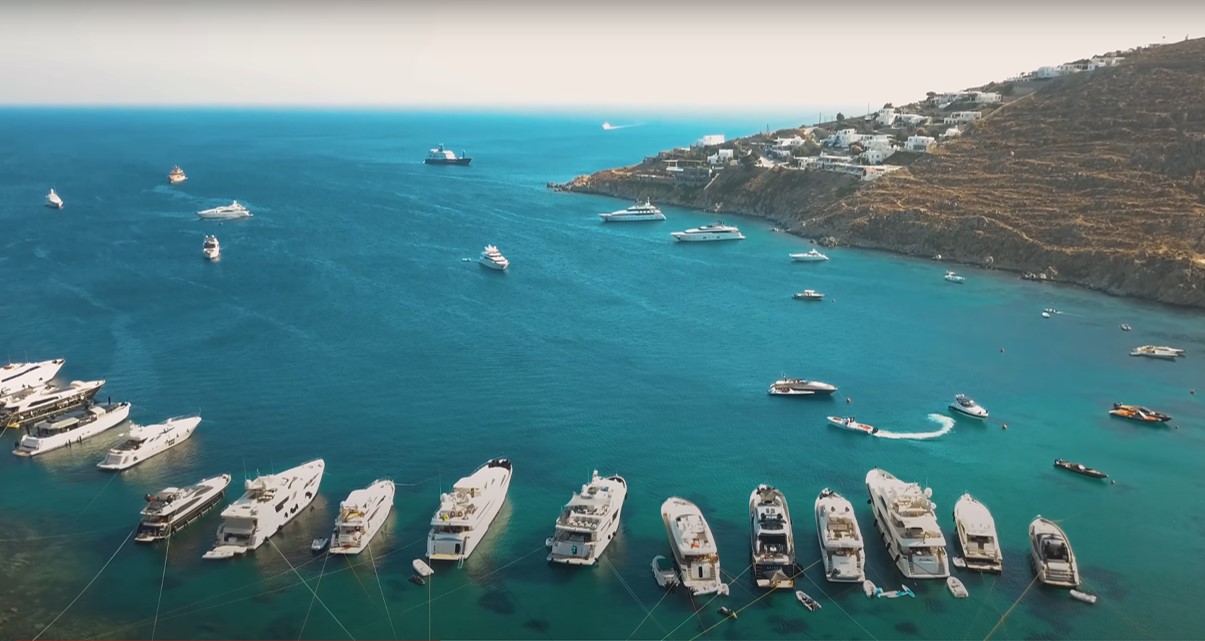 Mykonos Helicopter Tour 50min Private