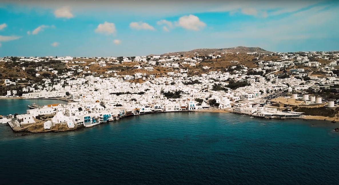 Mykonos Helicopter Tour 50min Private