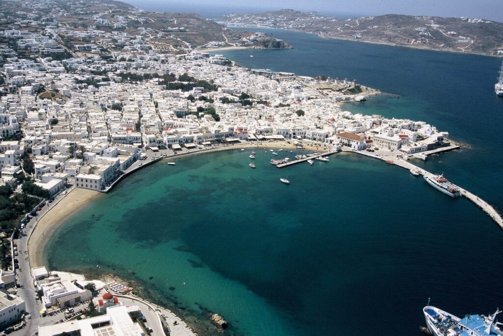 Mykonos Helicopter Tour 60min Private