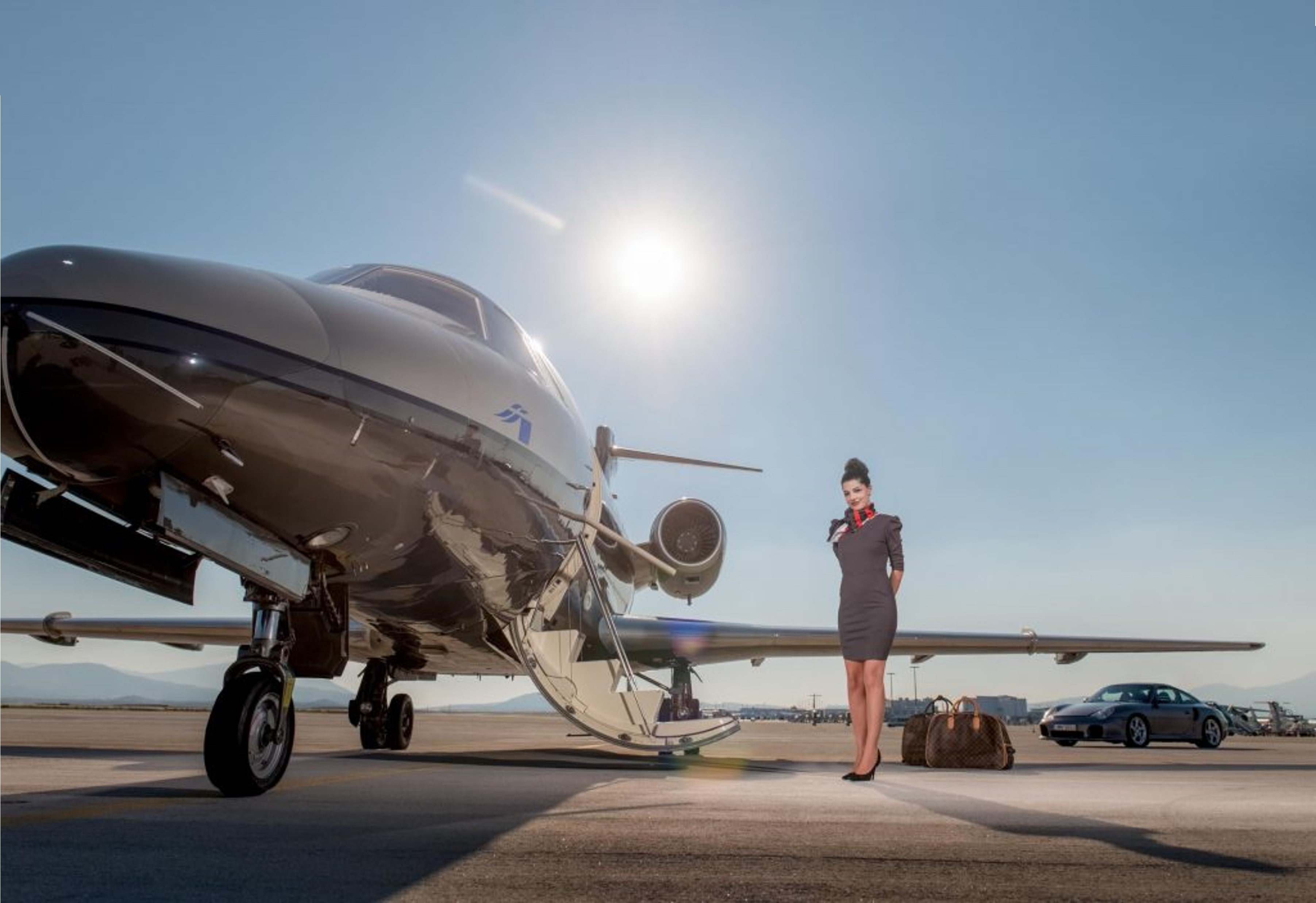 Santorini Private Jet Charters